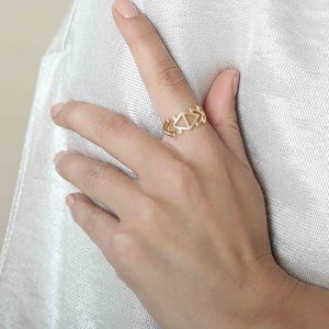 Triangle Stacker Ring
